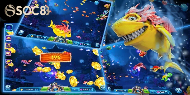 Bắn cá SOC88 gameplay thú vị, đa dạng vũ khí Bắn cá SOC88 gameplay thú vị, đa dạng vũ khí