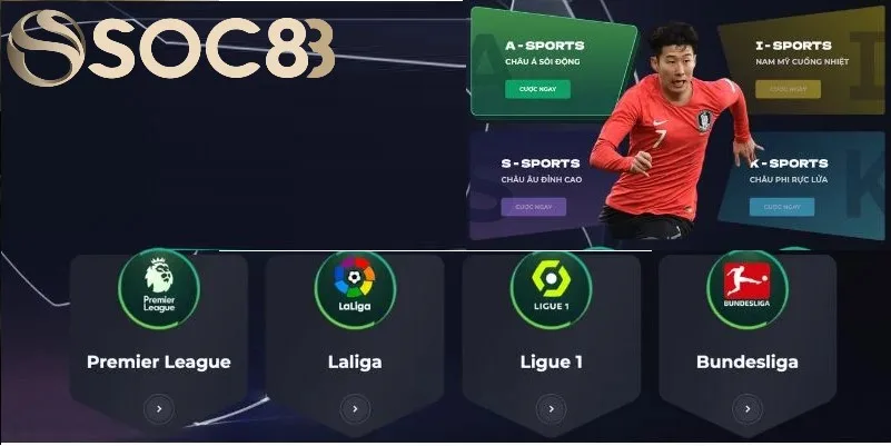 Bóng đá là môn cá cược thể thao SOC88 được yêu thích nhất Bóng đá là môn cá cược thể thao SOC88 được yêu thích nhất