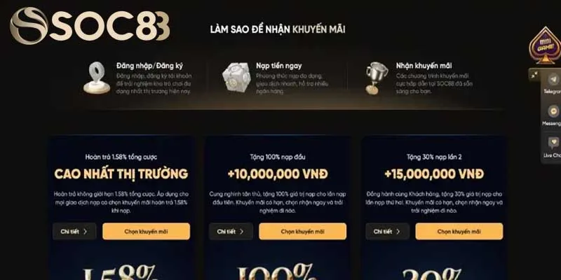 Cập nhật thông tin để được nhận nhiều ưu đãi hấp dẫn