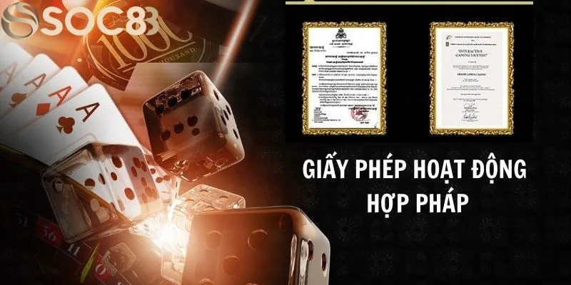 Giấy phép hoạt động SOC88 là gì? Giấy phép hoạt động SOC88 là gì?