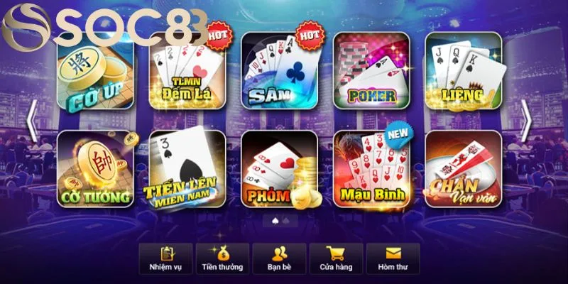 Kinh nghiệm tham gia game bài tại SOC88 đạt hiệu quả cao Kinh nghiệm tham gia game bài tại SOC88 đạt hiệu quả cao