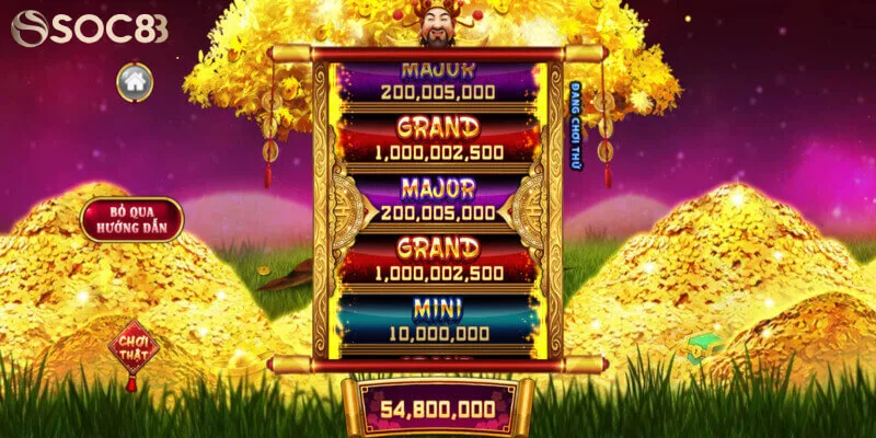 Nổ hũ Jackpot giá trị thưởng khủng, cơ hội làm giàu Nổ hũ Jackpot giá trị thưởng khủng, cơ hội làm giàu